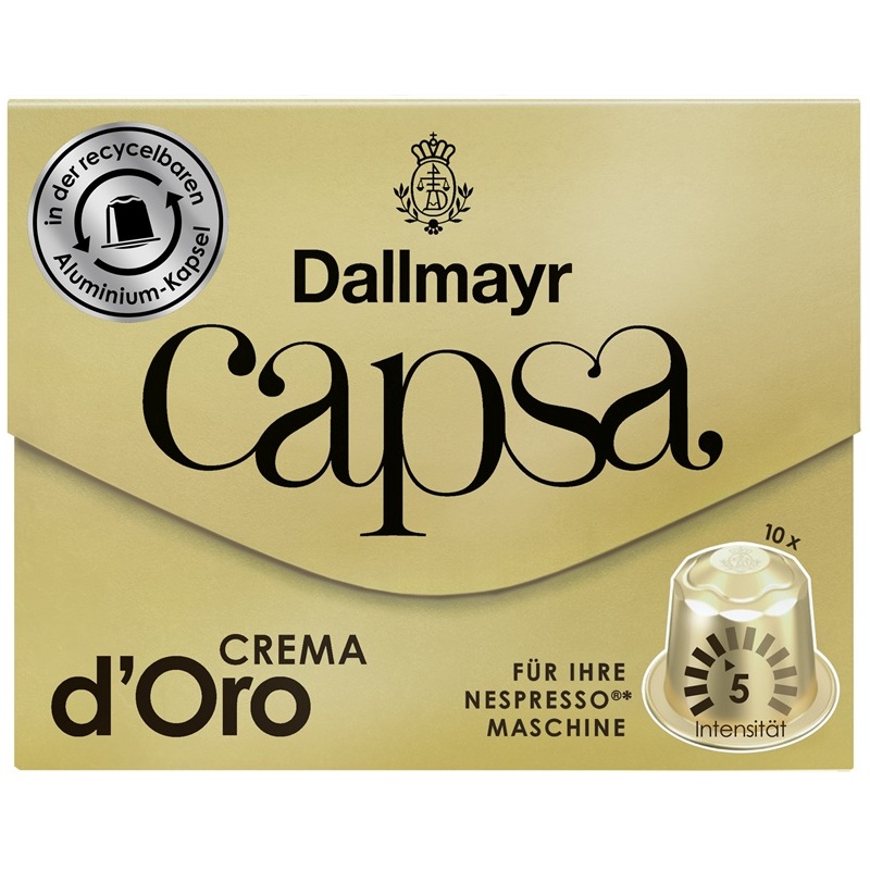 DALLMAYR CAPSA CREMA D´ORO 10 KAPSELN