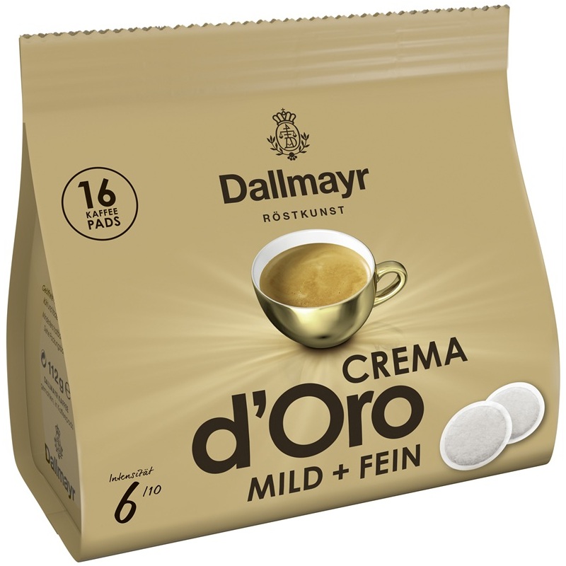 DALLMAYR CREMA D´ORO MILD & FEIN 16 PADS