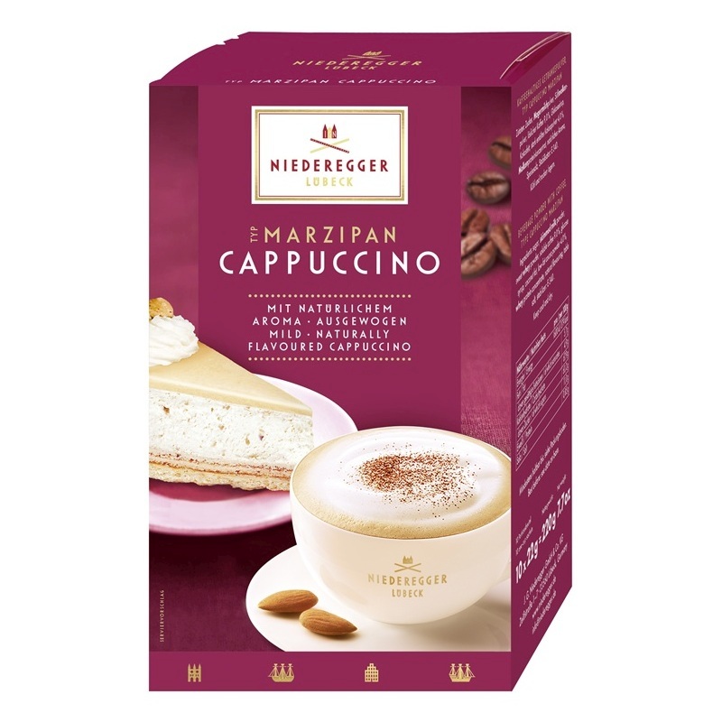 NIEDEREGGER CAPPUCCINO TYP MARZIPAN 220G