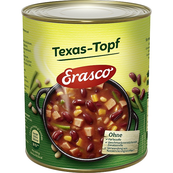 ERASCO TEXAS - TOPF 800G