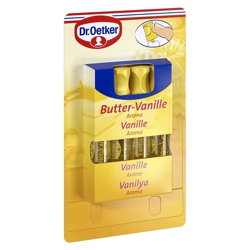 DR. OETKER BUTTER - VANILLE - AROMA 4 X 2ML