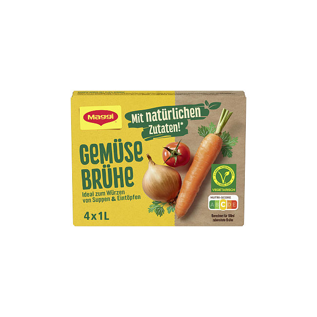 MAGGI GEMUESEBRUEHE ERG. 4 X 1L