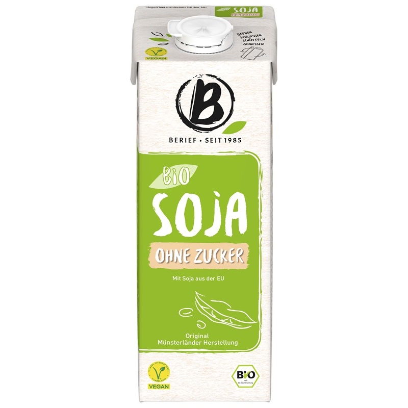 BERIEF BIO SOJA DRINK NATUR OHNE ZUCKER 1L