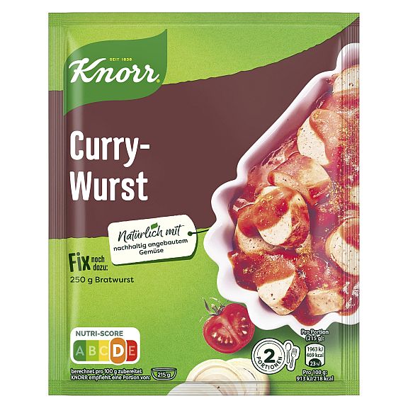 KNORR FIX CURRYWURST 36G