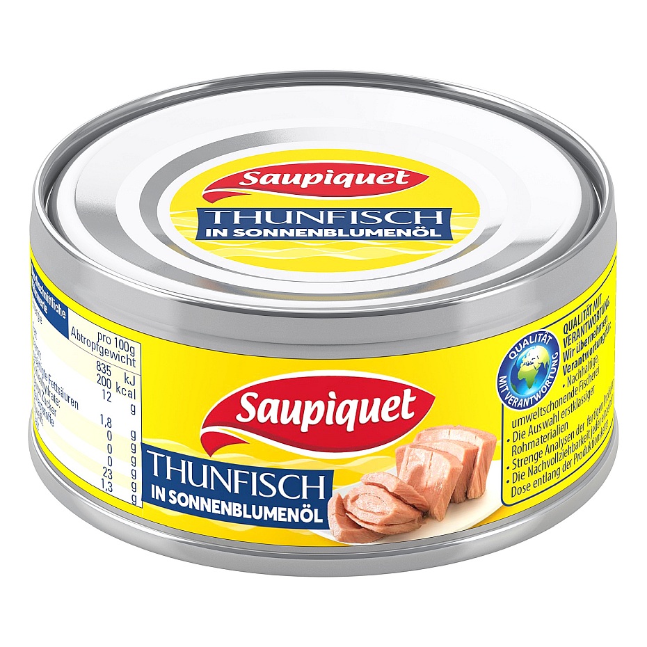 SAUPIQUET THUNFISCH IN SONNENBLUMENOEL 185G