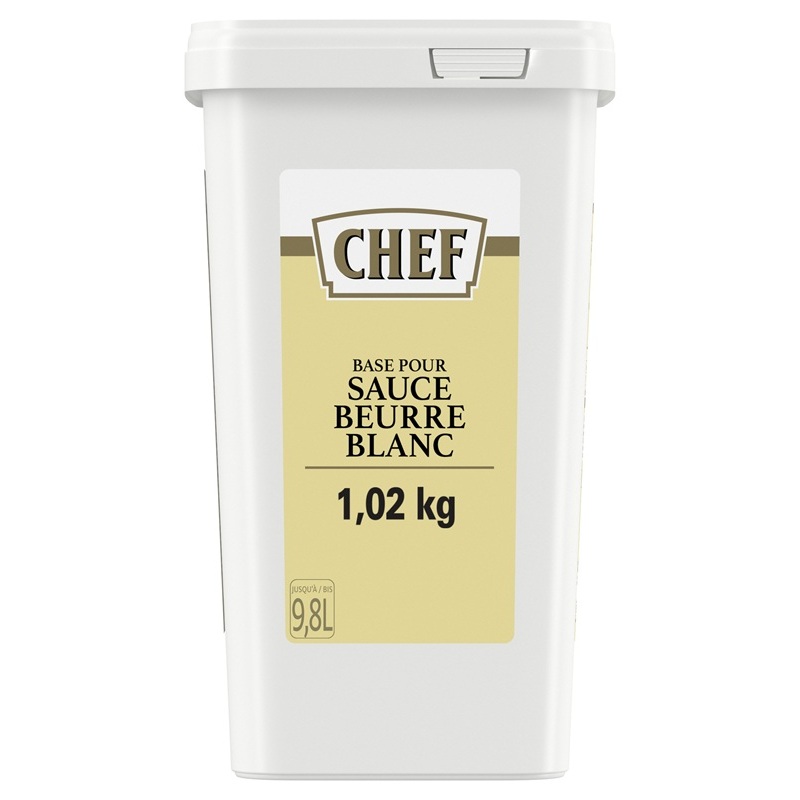 CHEF BASIS WEISSE BUTTERSAUCE 1.02KG - ERG. 9.8L