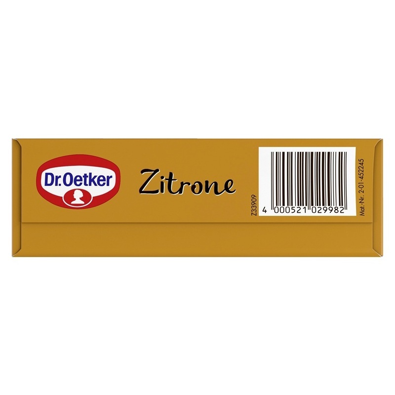 DR. OETKER KUCHENMISCHUNG ZITRONEN KUCHEN 525G PACKUNG