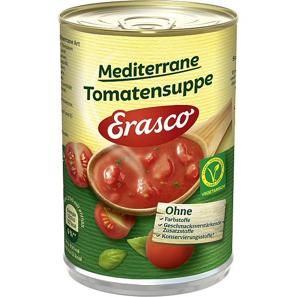 ERASCO MEDITERRANE TOMATENSUPPE 390ML