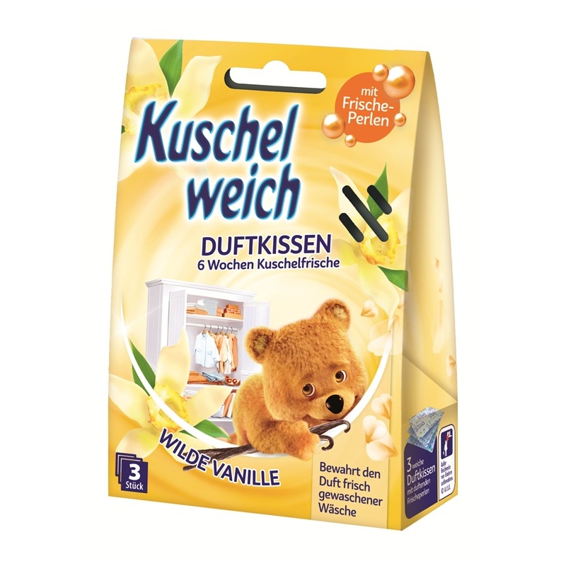 KUSCHELWEICH DUFTKISSEN WILDE VANILLE 3ER PACK